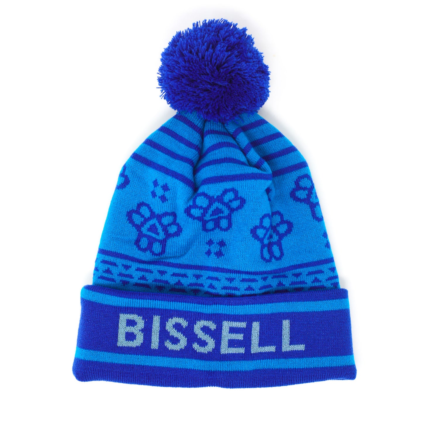 Bissell Blue Pom Beanie