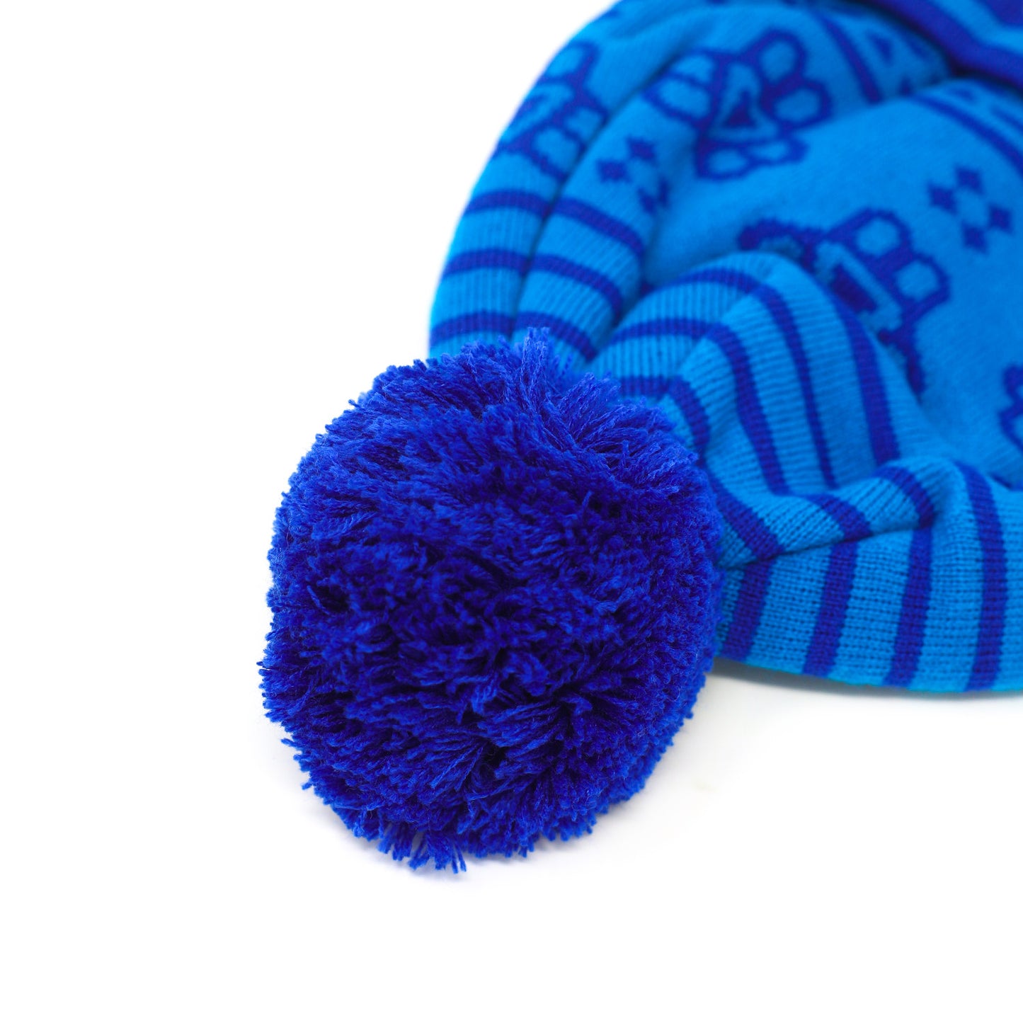 Bissell Blue Pom Beanie