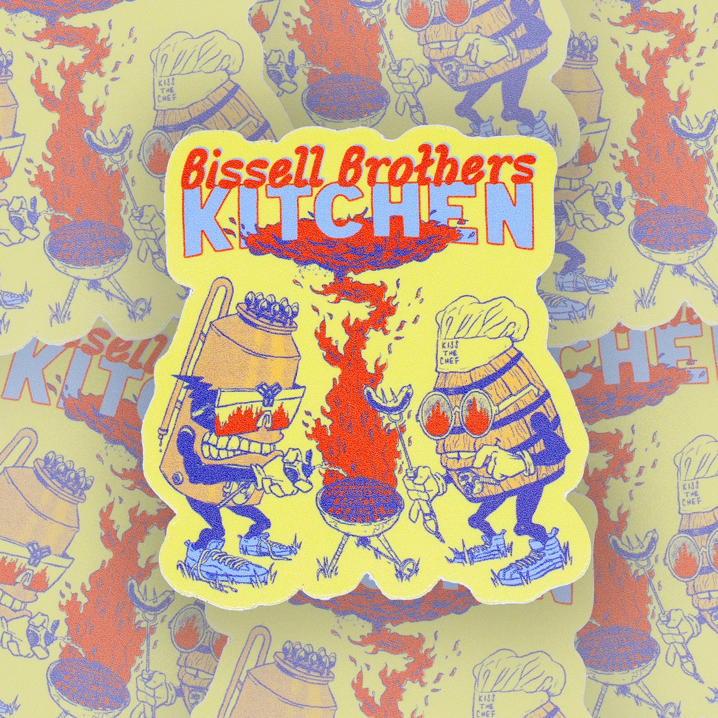 BBQ Boyz Sticker
