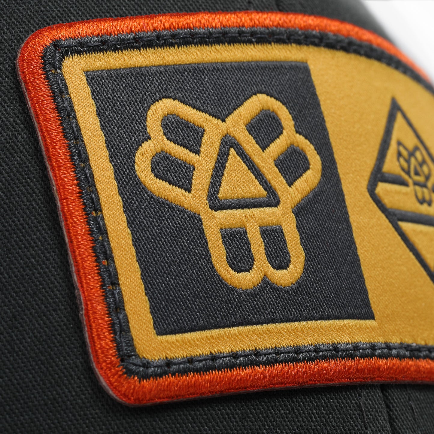 Charcoal Dual Logo Trucker