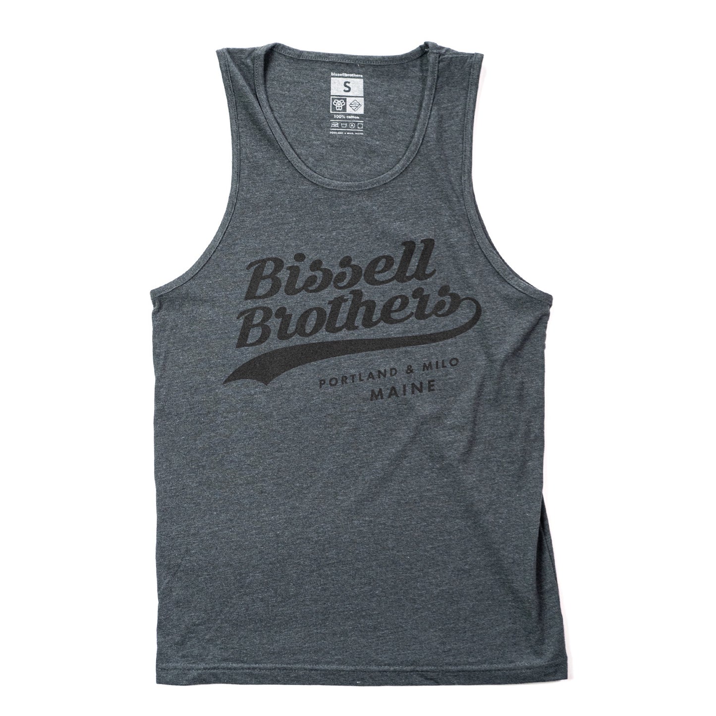 Charcoal Script Tank