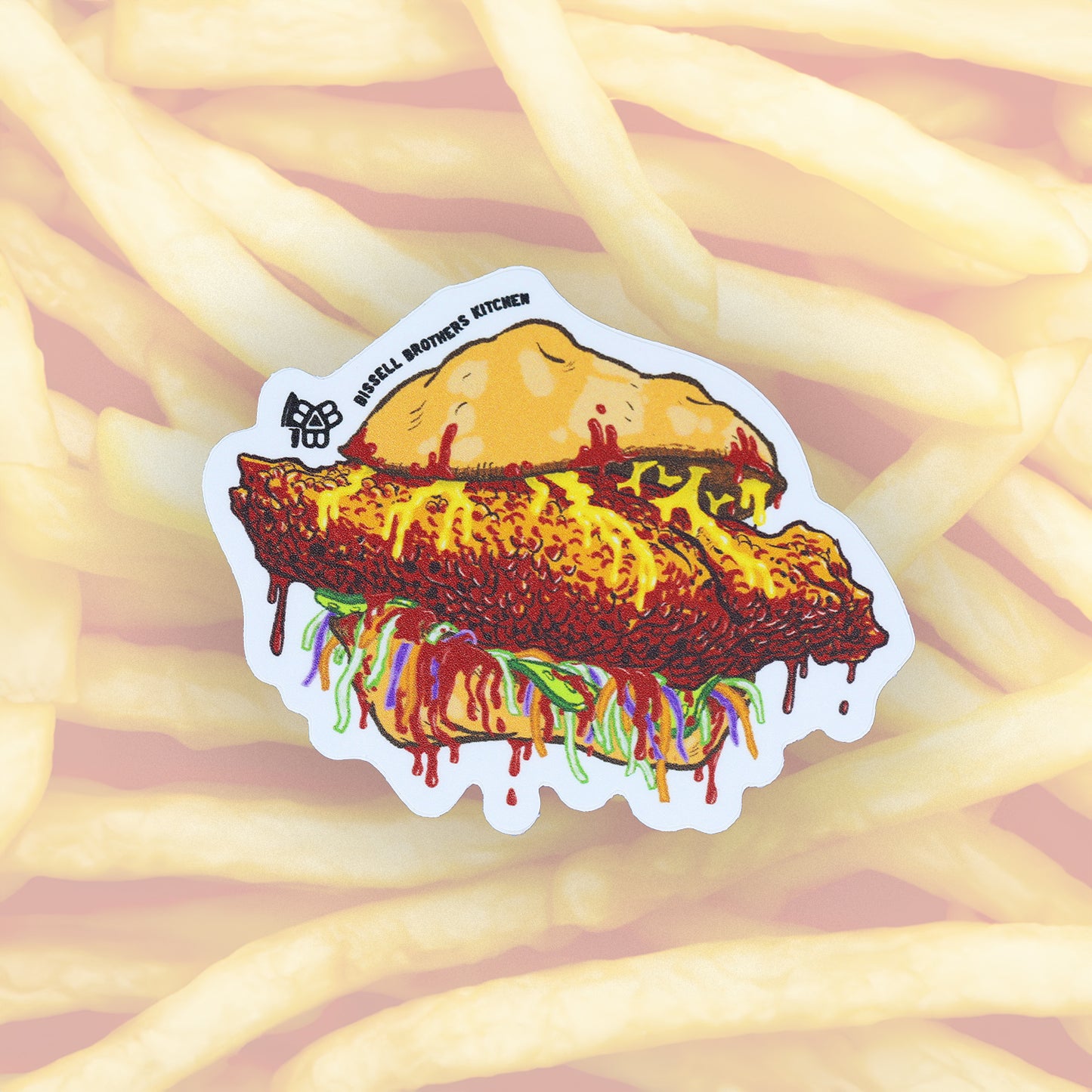 Chicken Sando Sticker