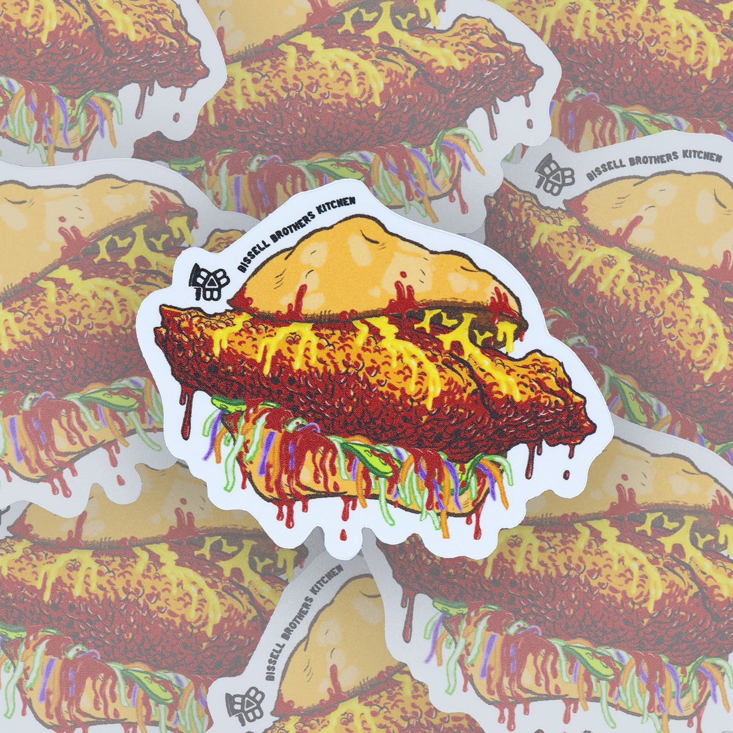 Chicken Sando Sticker