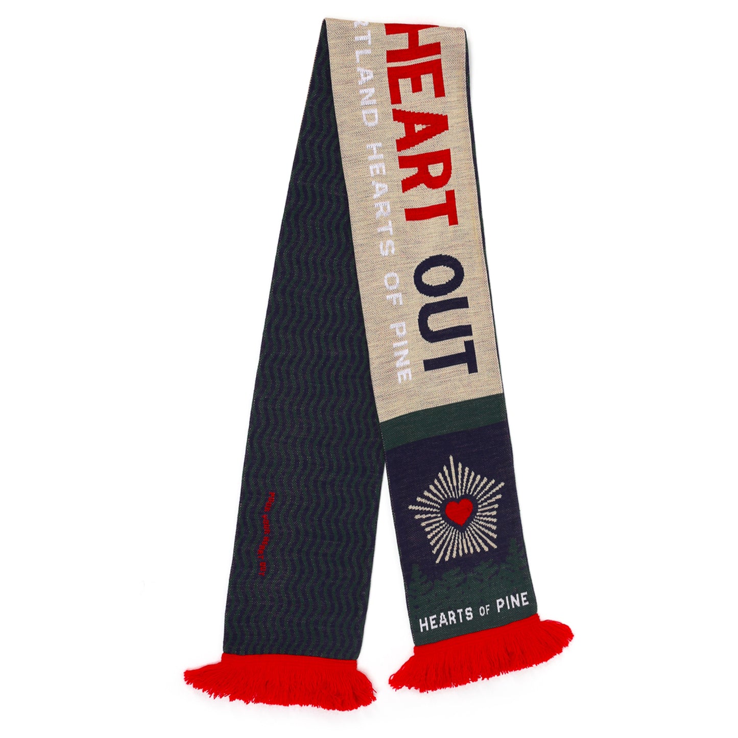 Hearts of Pine Collab Scarf
