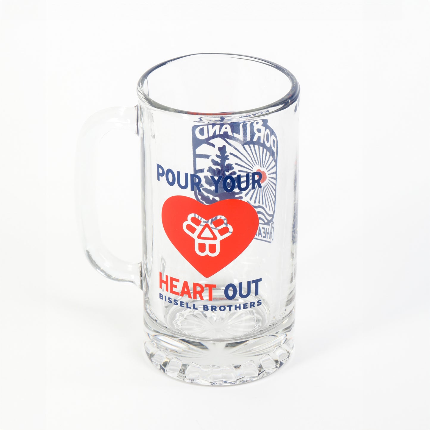 Hearts of Pine Collab Glass