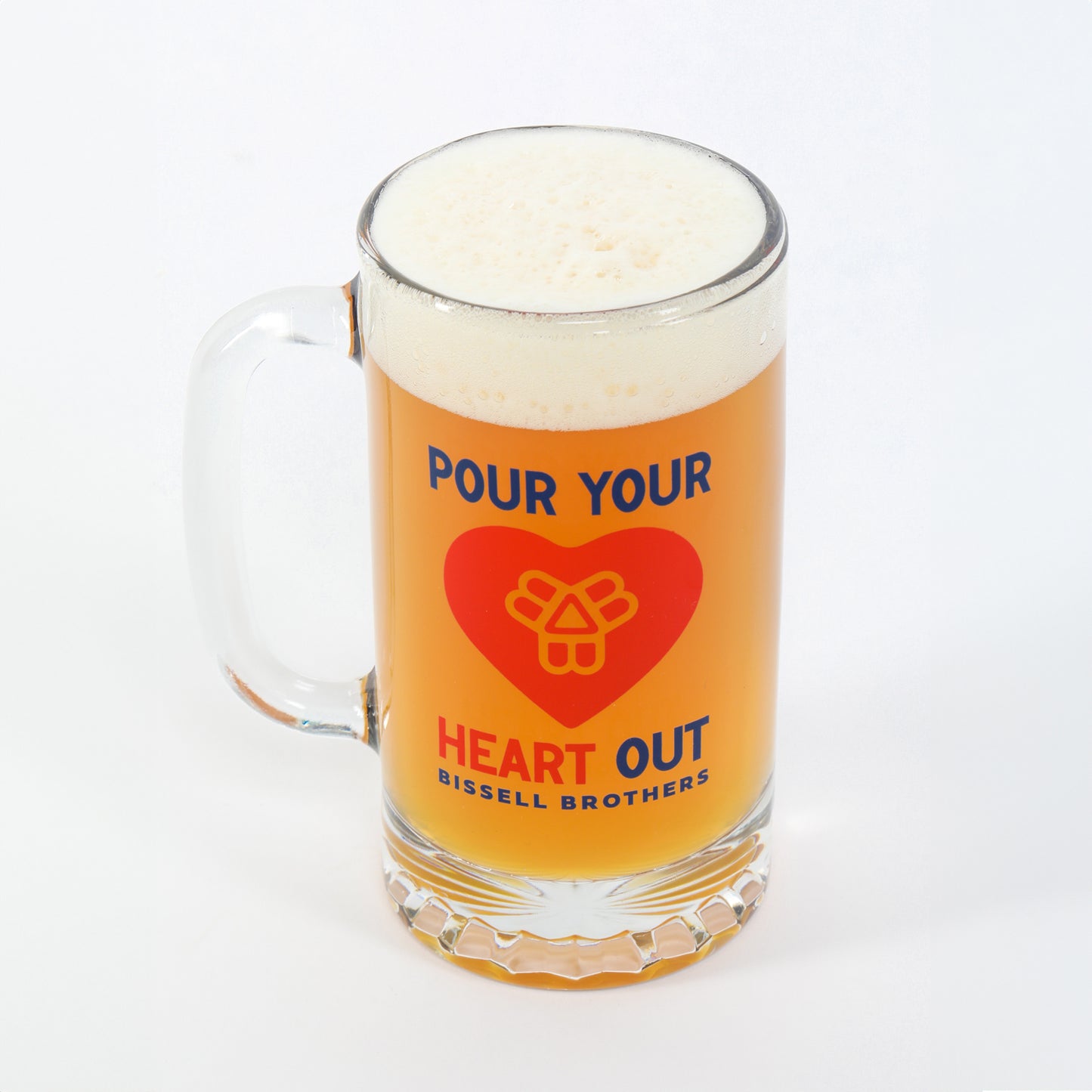Hearts of Pine Collab Glass