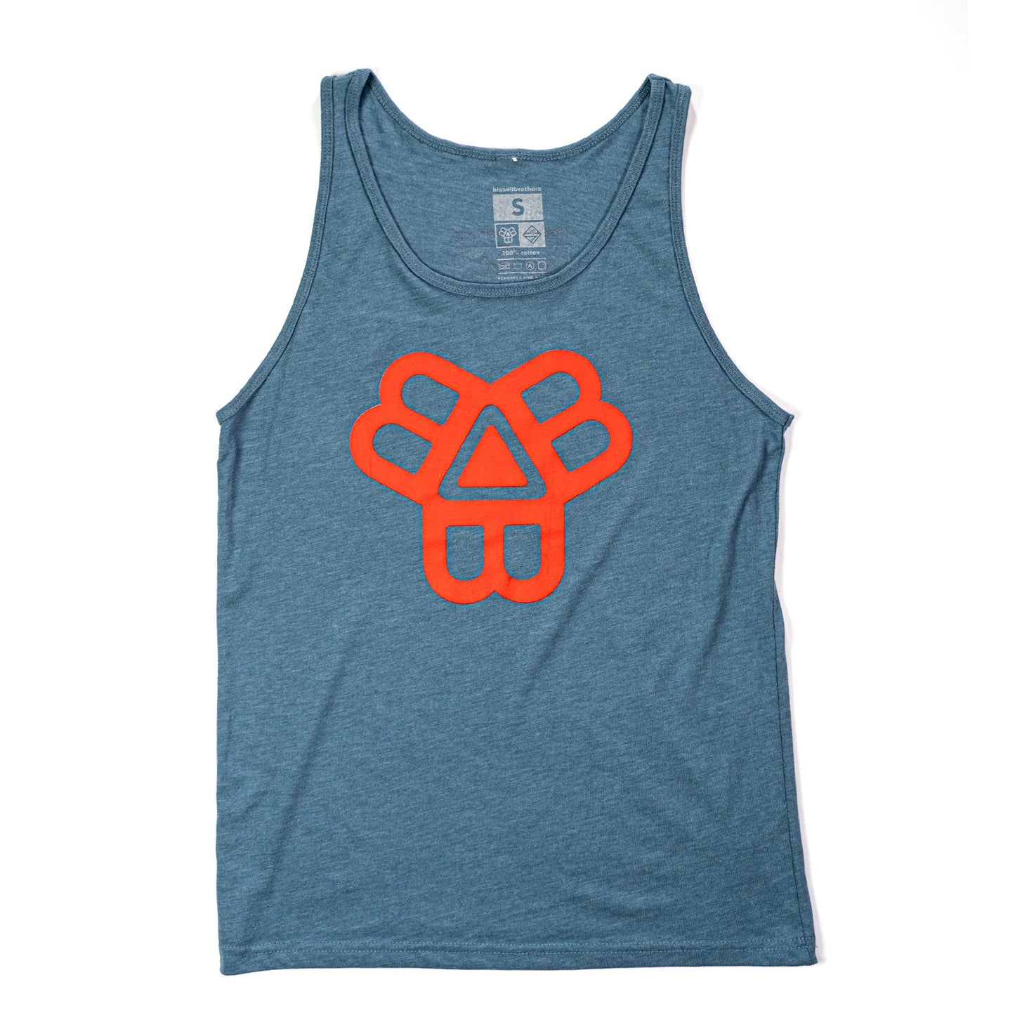 Heather Blue Logo Tank
