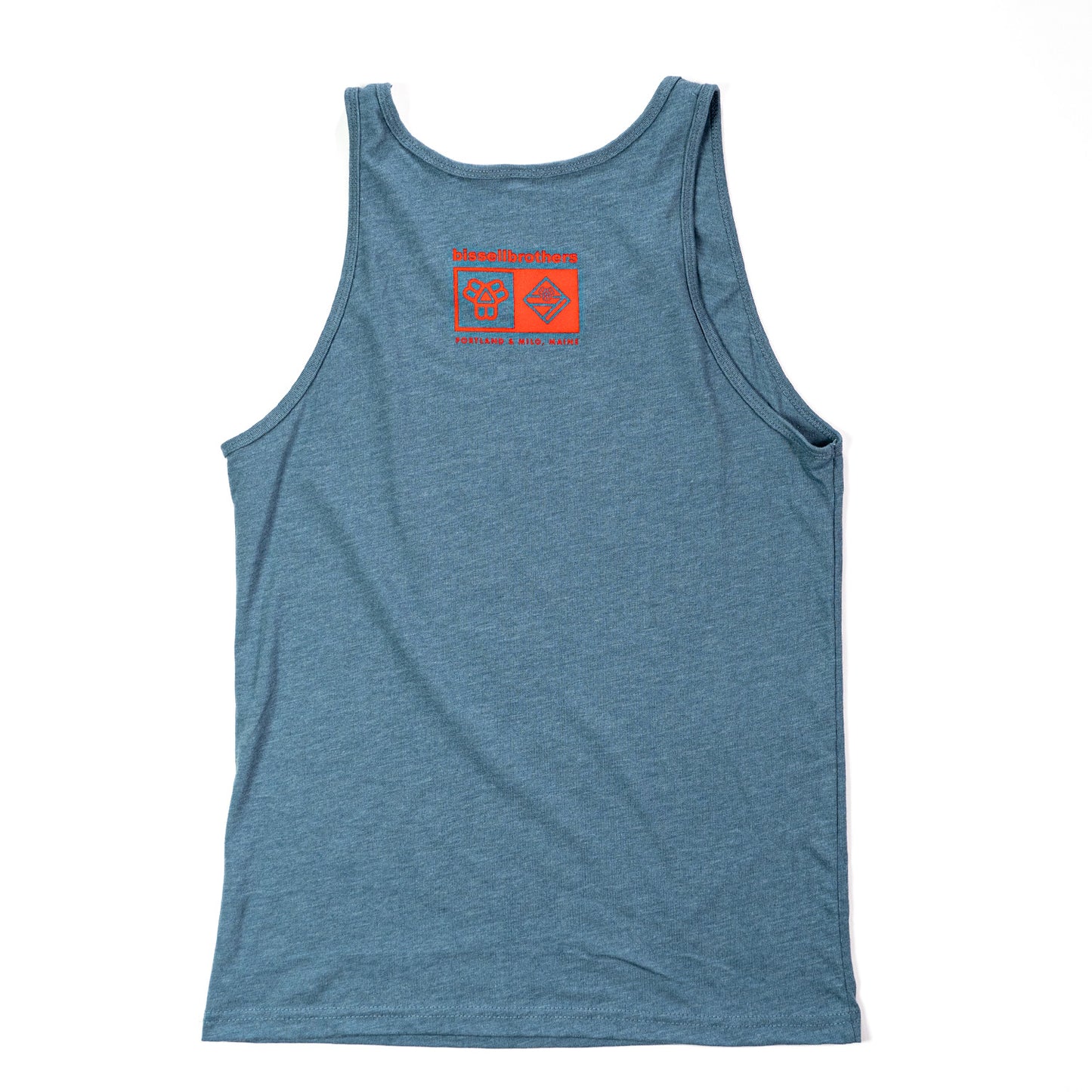 Heather Blue Logo Tank