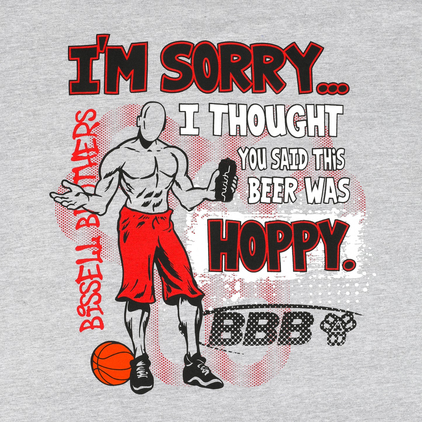 I'm Sorry Basketball Tee