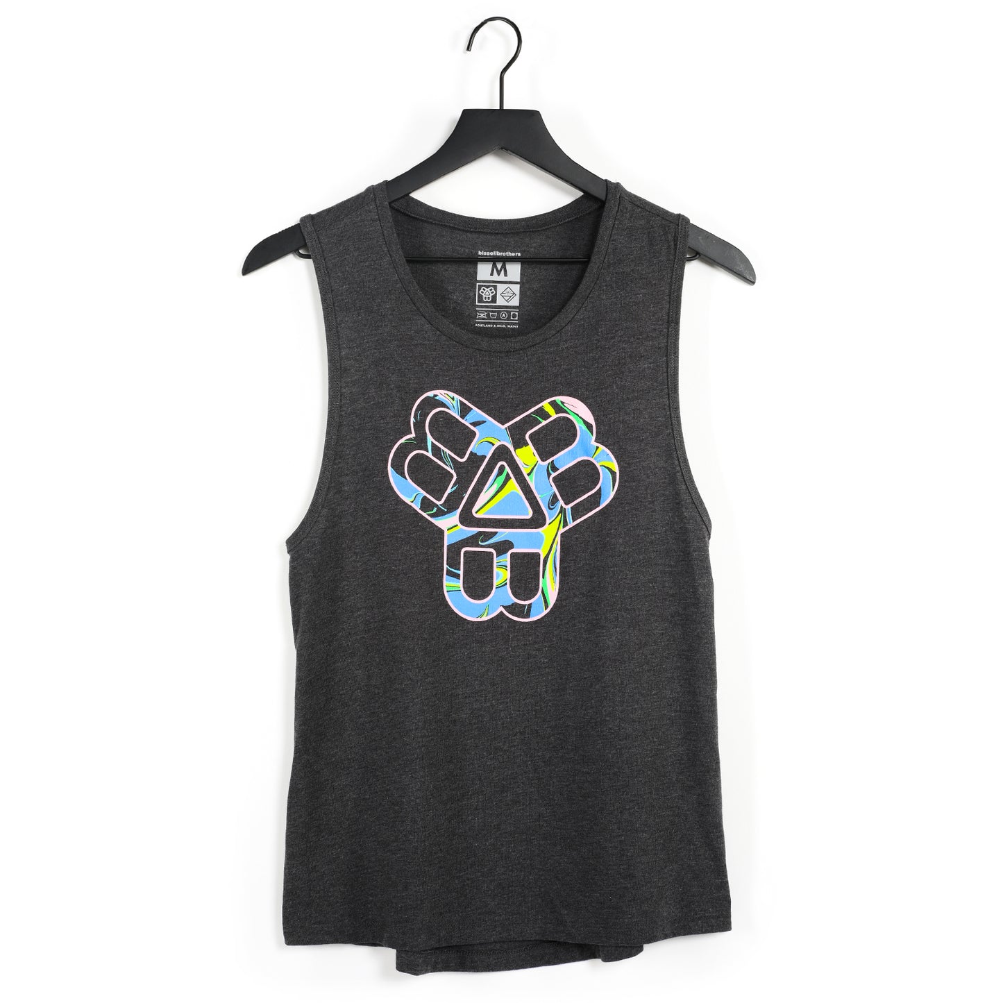 Women's Marbled Logo Tank