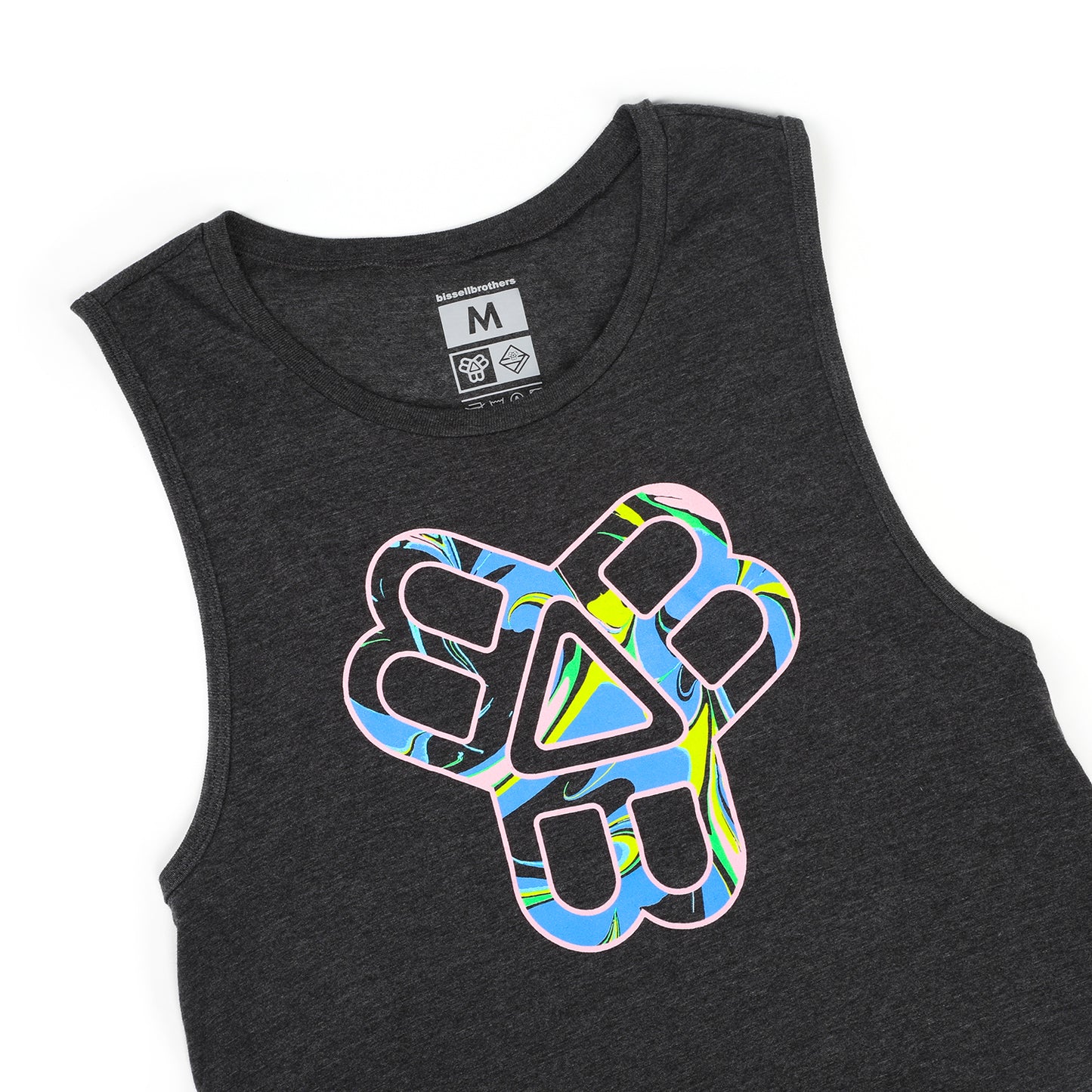 Women's Marbled Logo Tank