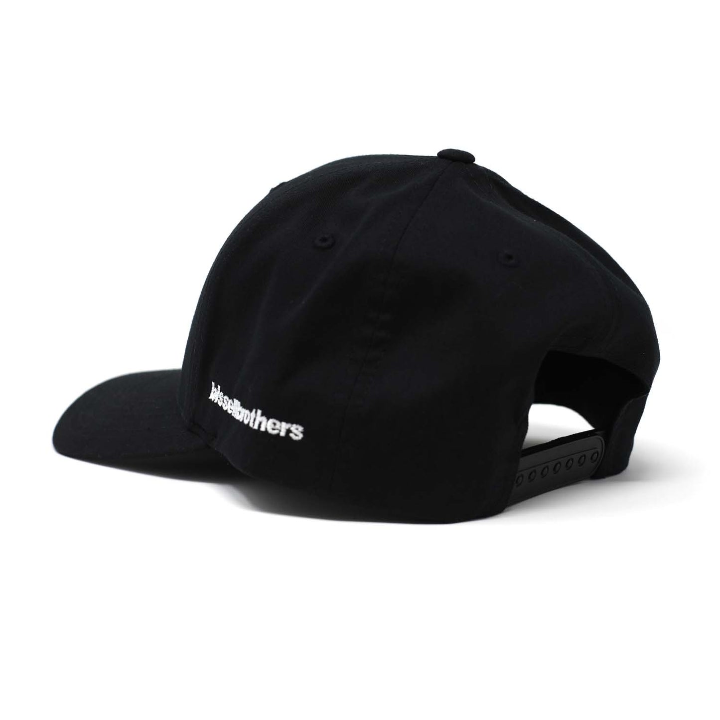 Mid-Profile Black Staple Hat