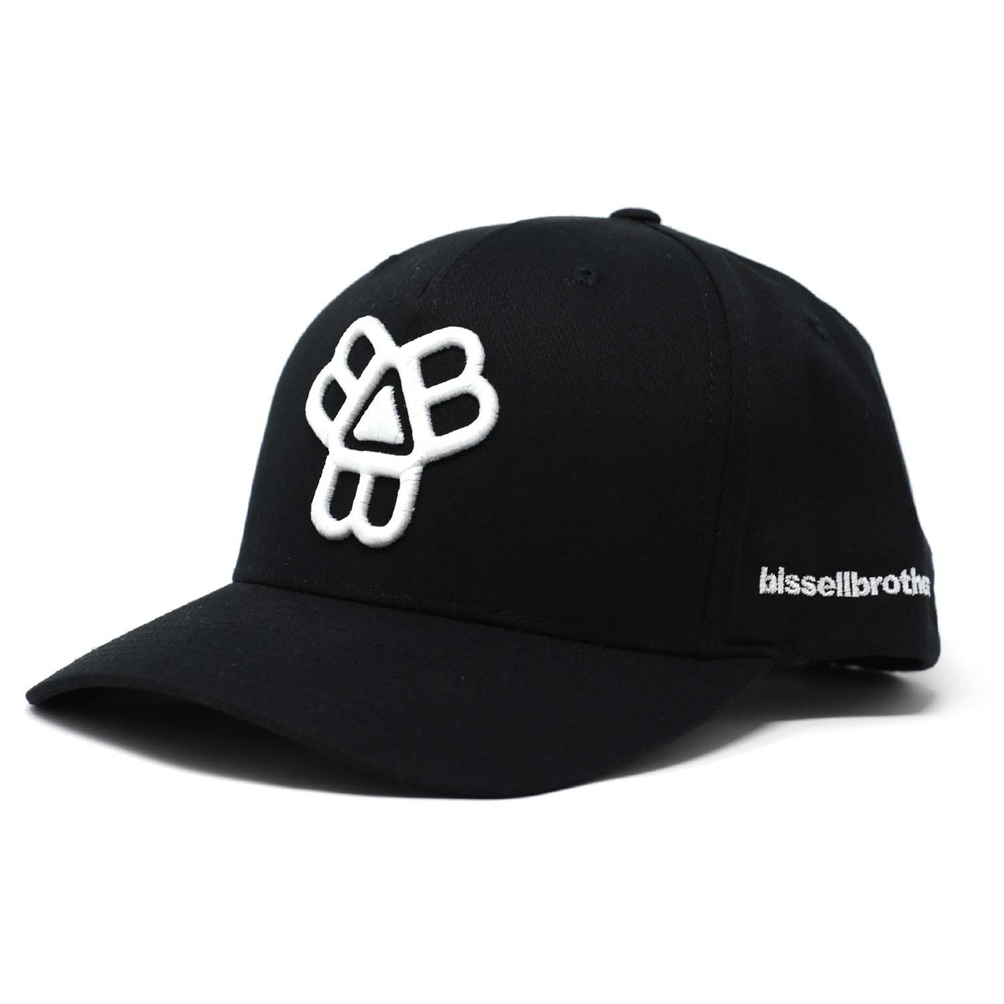 Mid-Profile Black Staple Hat