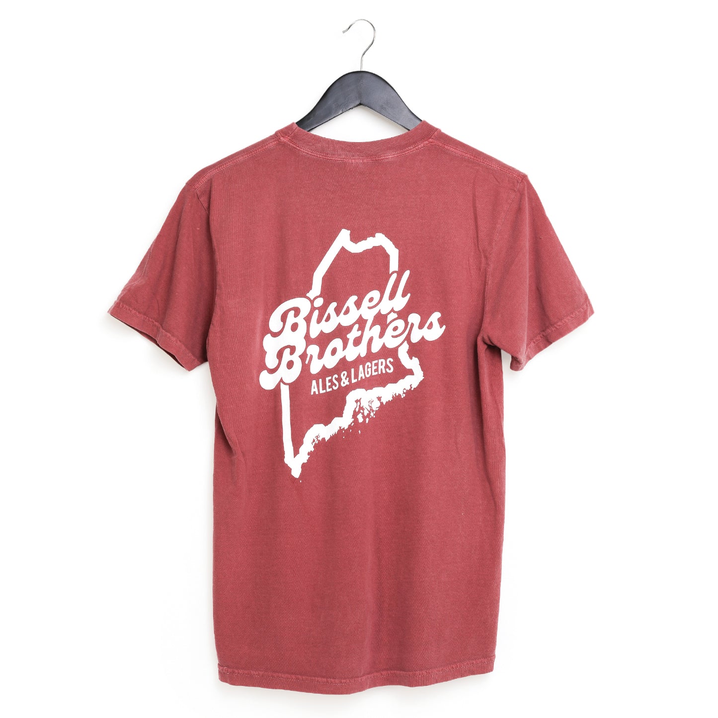 Red Pocket Logo Tee