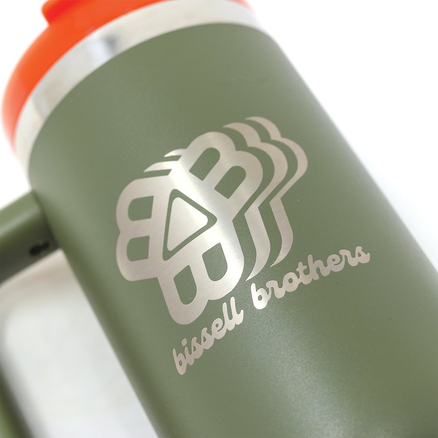 RTIC Insulated Mug - Orange / Green / Tan
