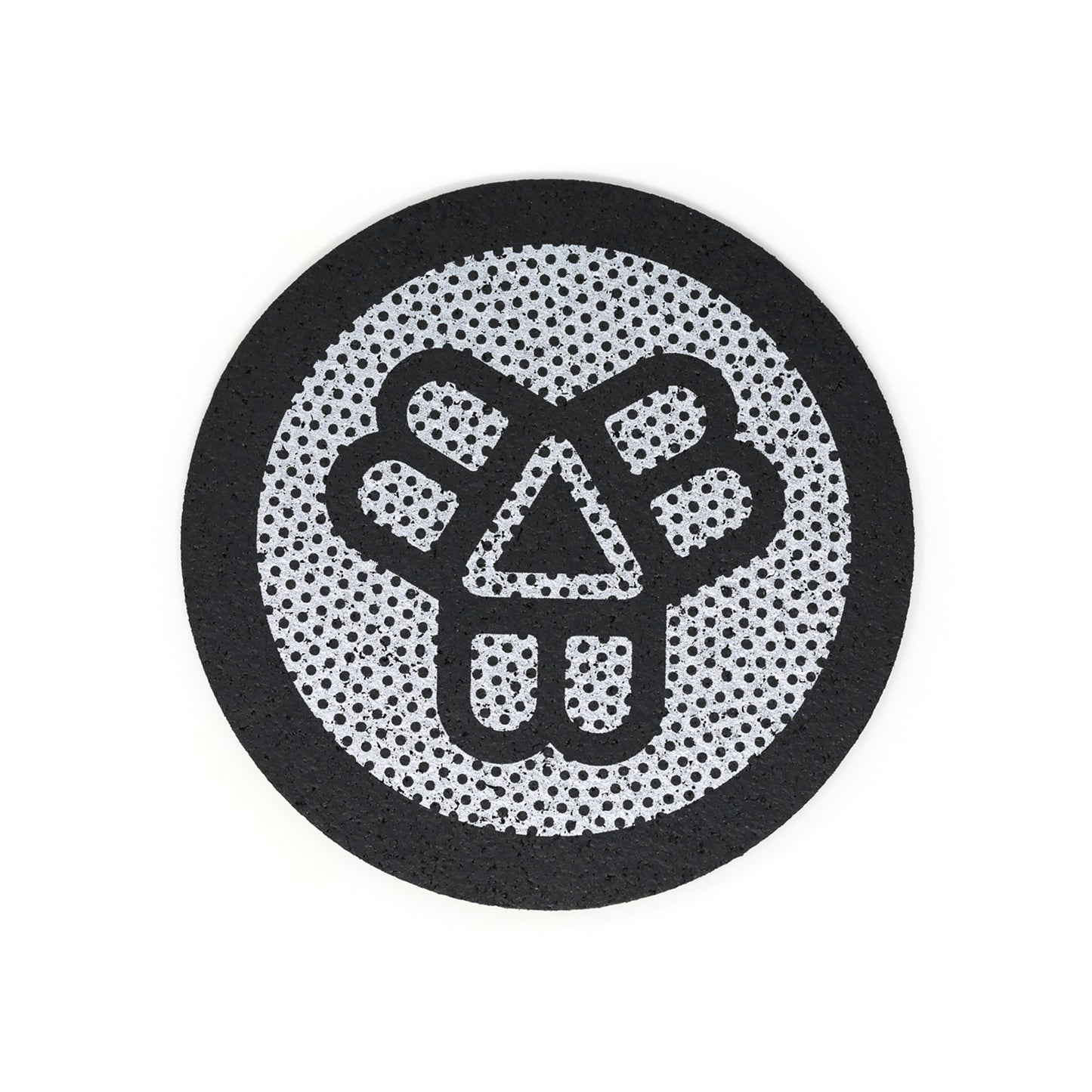 Recycled Rubber Circle Coaster