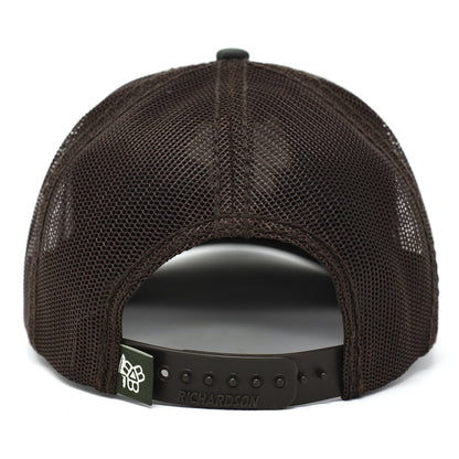 BBK Trucker Hat (Dark Olive / Coffee)