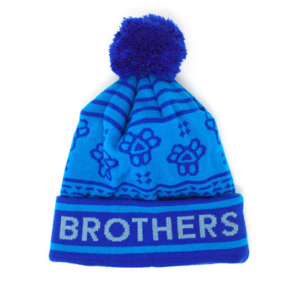 Bissell Blue Pom Beanie