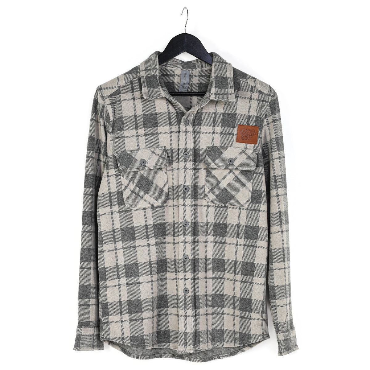 Campfire Flannel - Light Grey