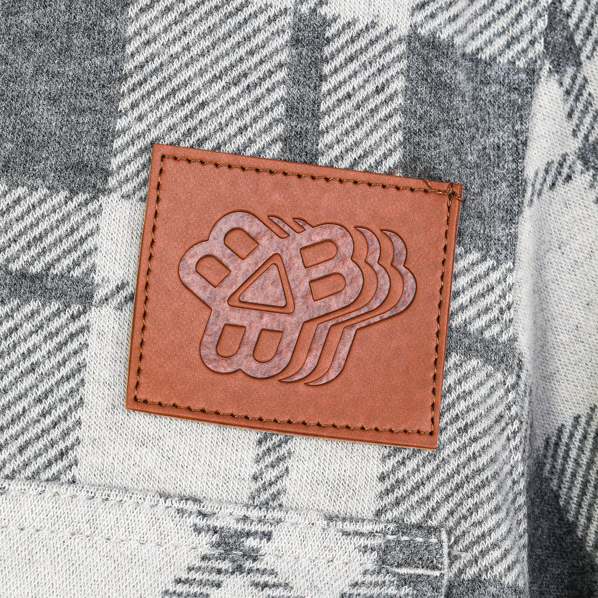 Campfire Flannel - Light Grey