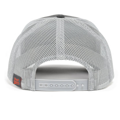 Charcoal Dual Logo Trucker