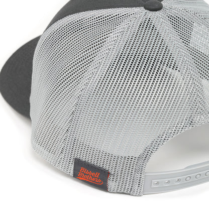Charcoal Dual Logo Trucker