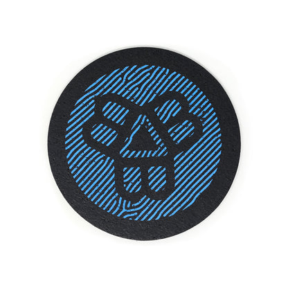Recycled Rubber Circle Coaster