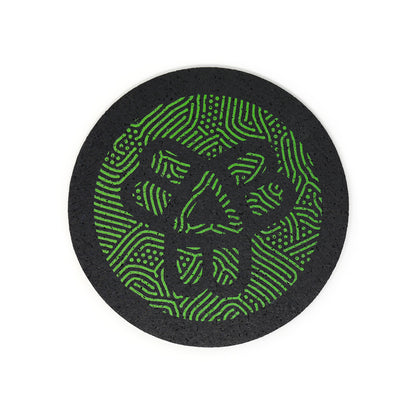 Recycled Rubber Circle Coaster