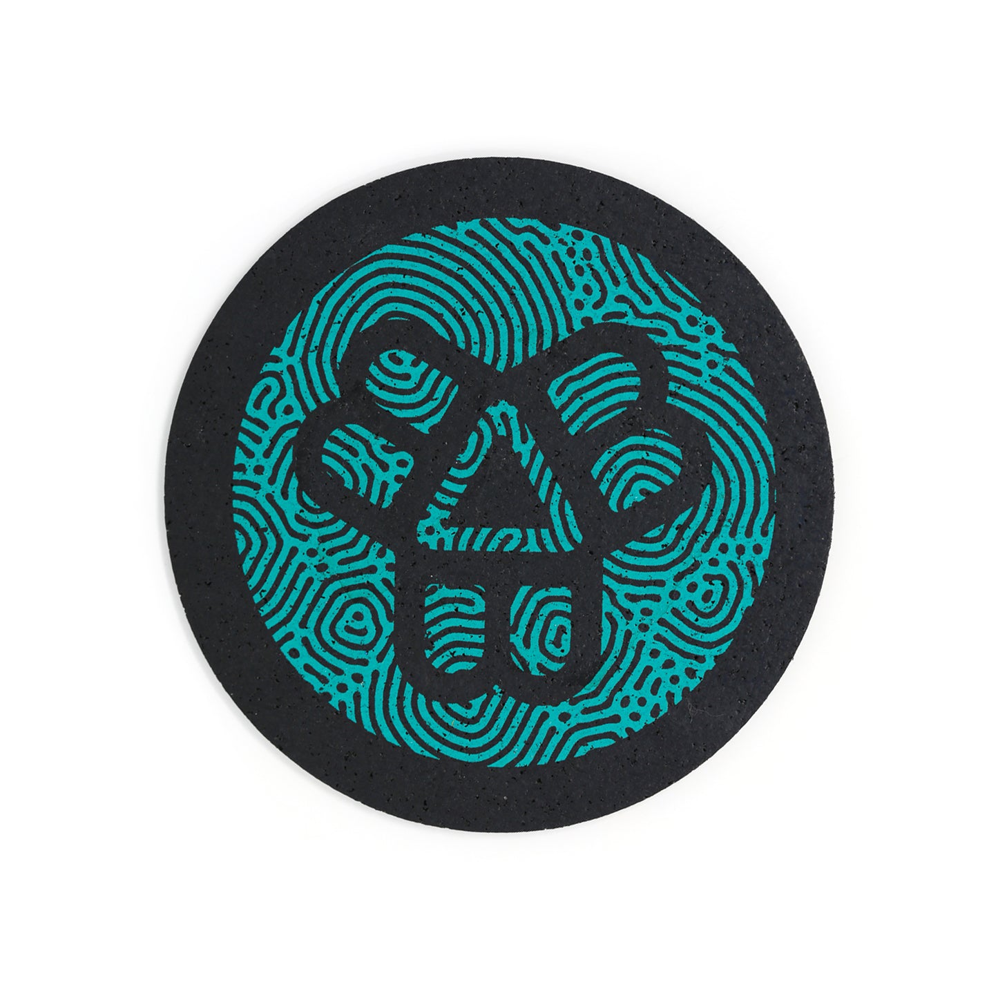 Recycled Rubber Circle Coaster