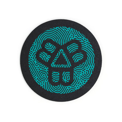 Recycled Rubber Circle Coaster