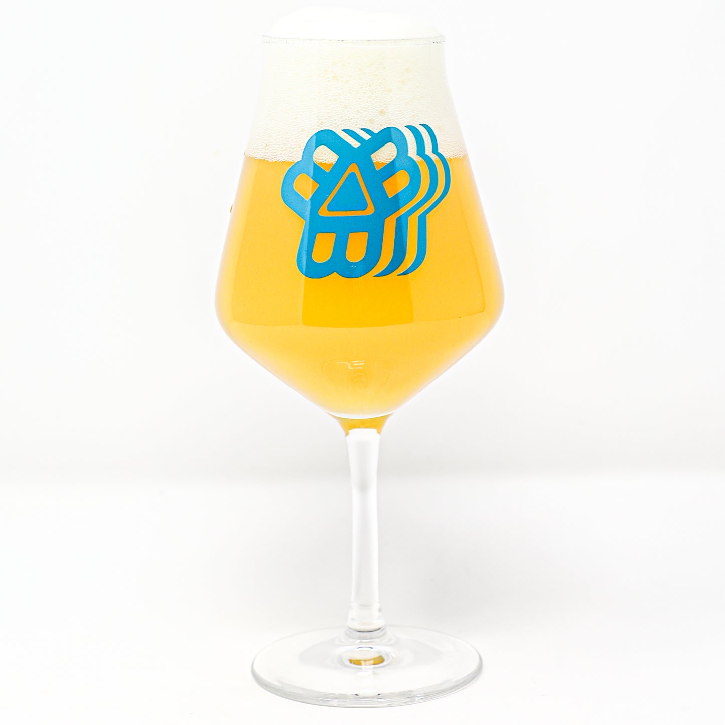 Tilt Logo 14oz Stemware - Blue