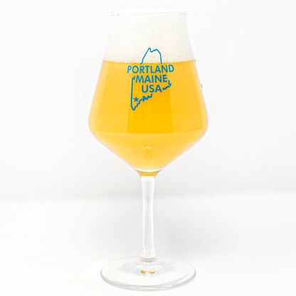 Tilt Logo 14oz Stemware - Blue