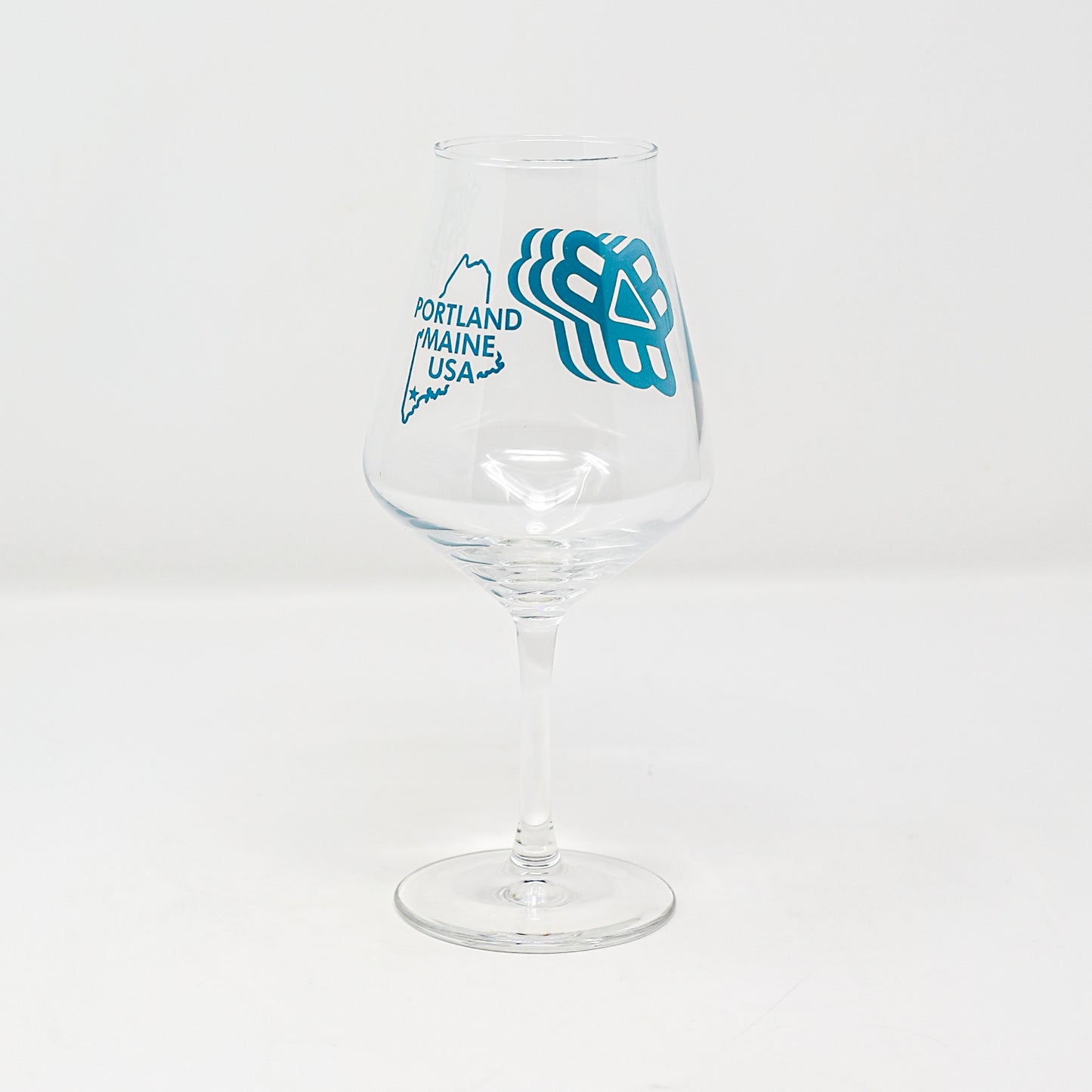 Tilt Logo 14oz Stemware - Blue