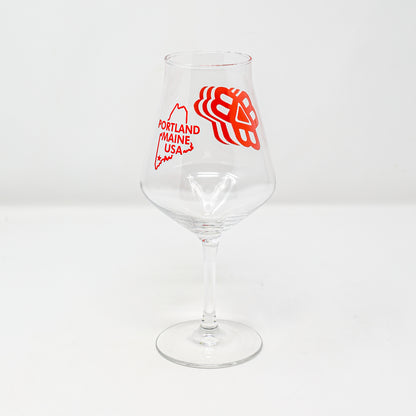 Tilt Logo 14oz Stemware - Orange