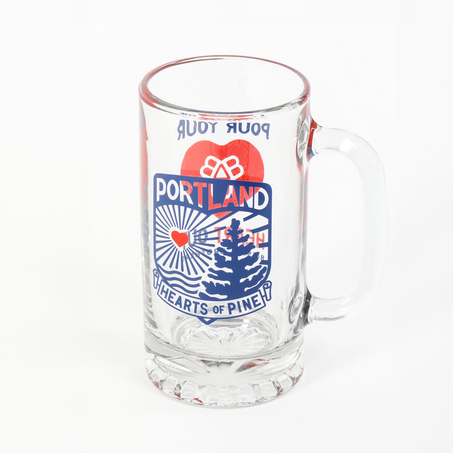 Hearts of Pine Collab Glass