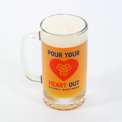 Hearts of Pine Collab Glass