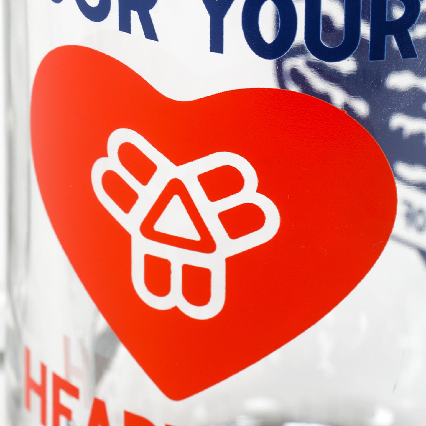 Hearts of Pine Collab Glass