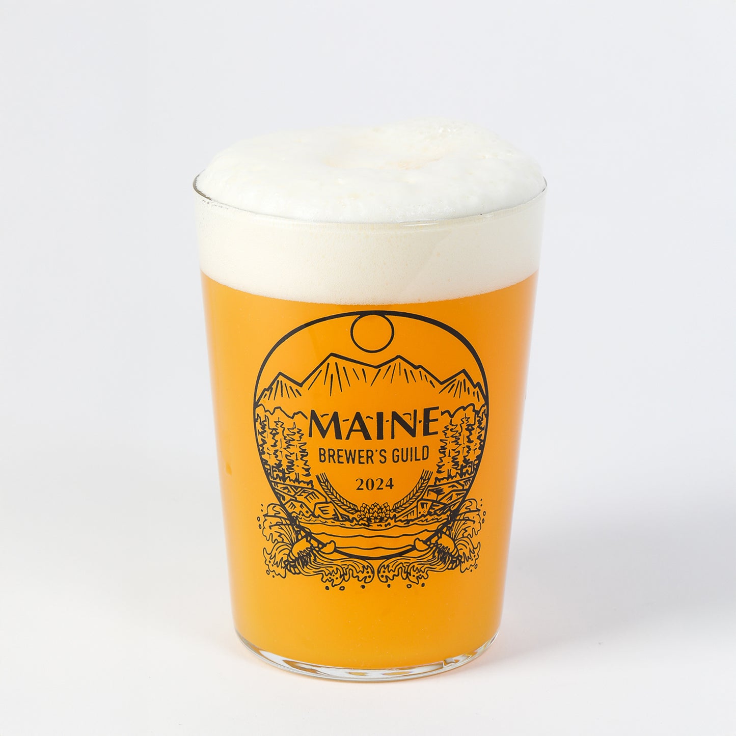 2024 Maine Brewer's Guild Glass