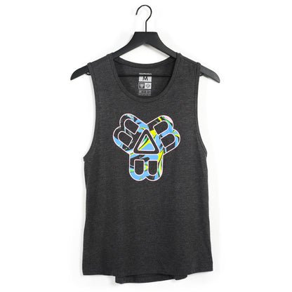 Women's Marbled Logo Tank