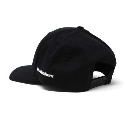 Mid-Profile Black Staple Hat