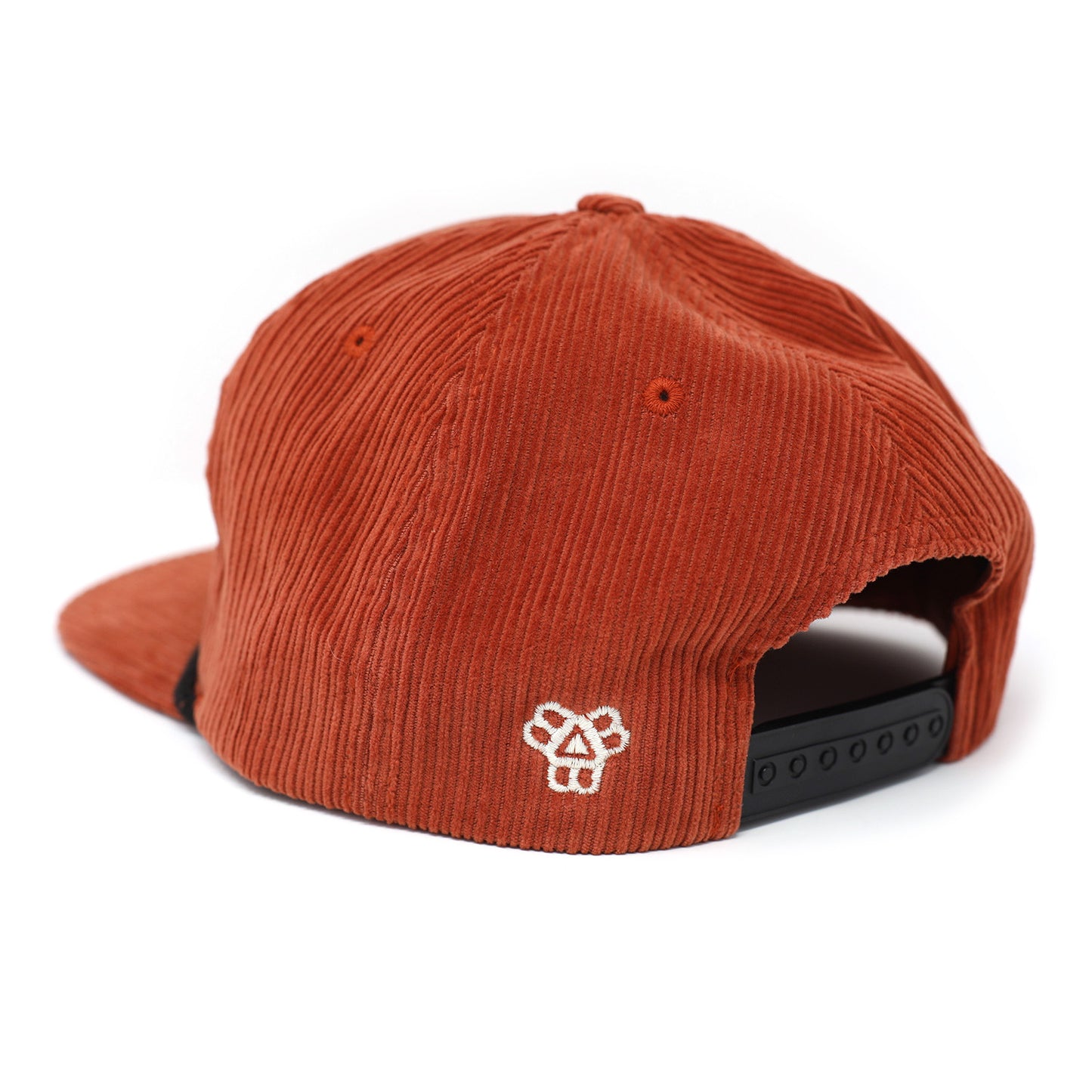 Rust Corduroy Rope Hat
