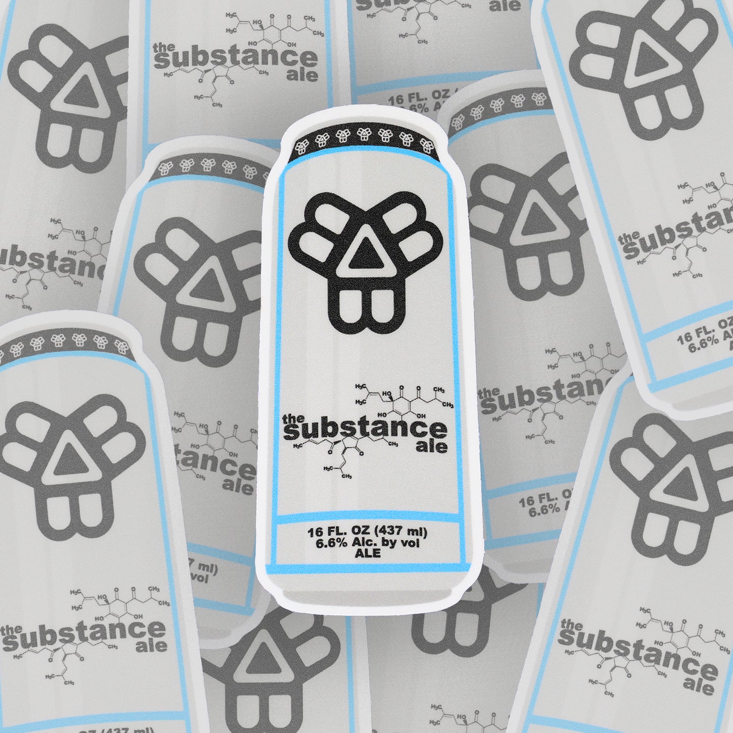 Substance Can Sticker