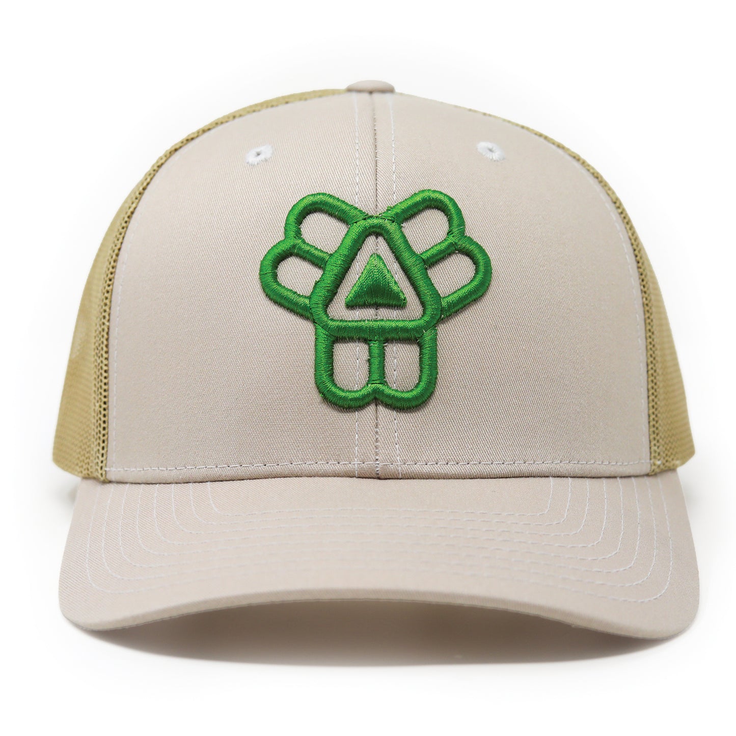Summer Trucker - (Khaki / Green)