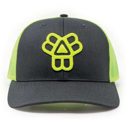 Summer Trucker - (Grey / Neon)