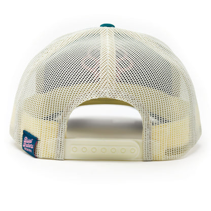 Summer Trucker - (Teal / Pink)